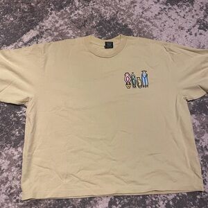 Obey Lime Green Boxy T-Shirt